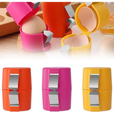 Egg Shell Opener For Hard Boiled Eggs Peeler Tool - 3pcs